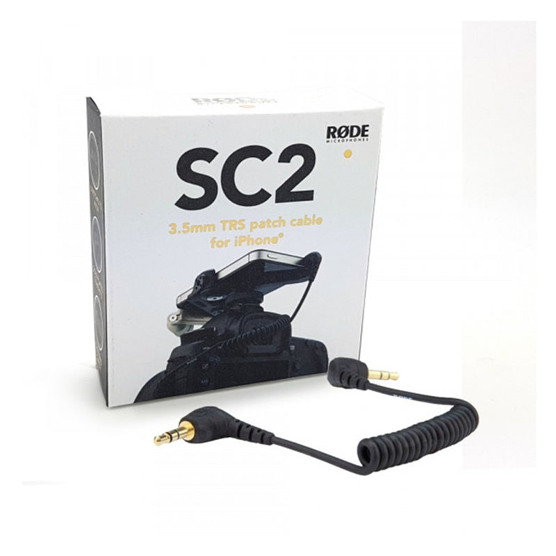 RODE SC2 3.5mm TRS Patch Cable – shielded 3.5 mm TRS patch cable