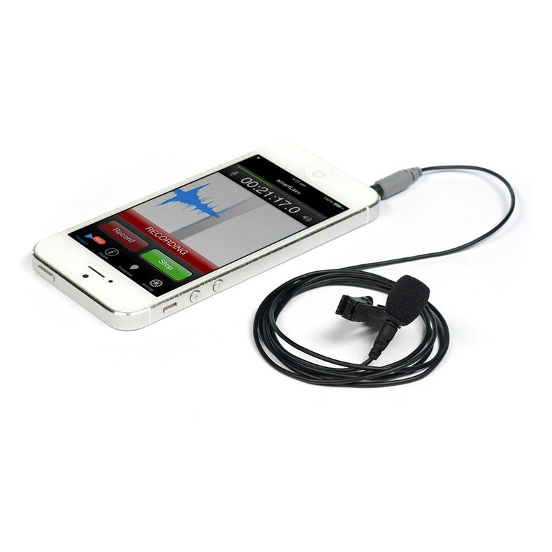 ไมค์หนีบปกเสื้อ smartLav+ Lavalier Microphone for ไมโครโฟนหนีบปกเสื้อสำหรับโทรศัพท์มือถือ iPhone