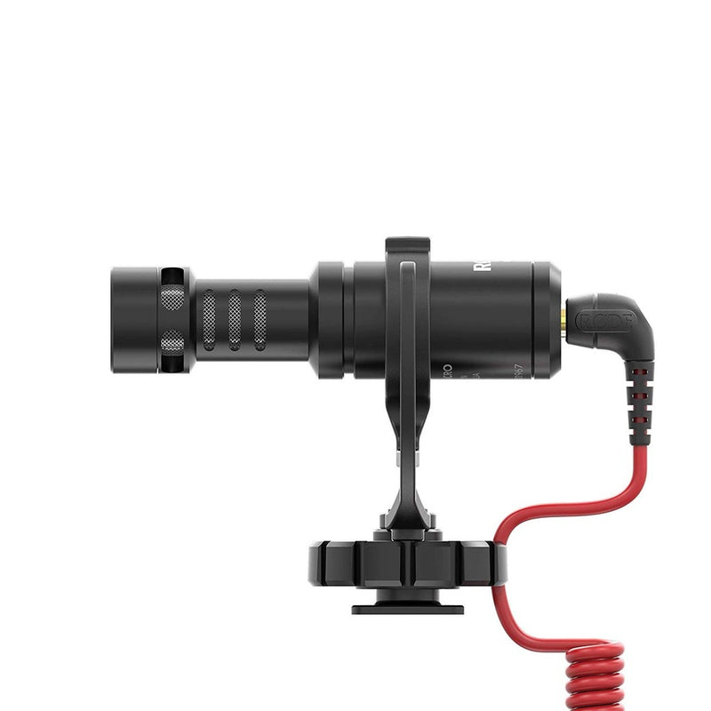 RODE VideoMicro compact on-camera microphone, all-metal microphone body