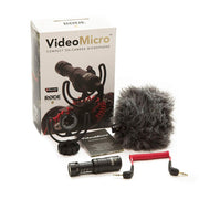 RODE VideoMicro compact on-camera microphone, Rycote Lyre shock mount included