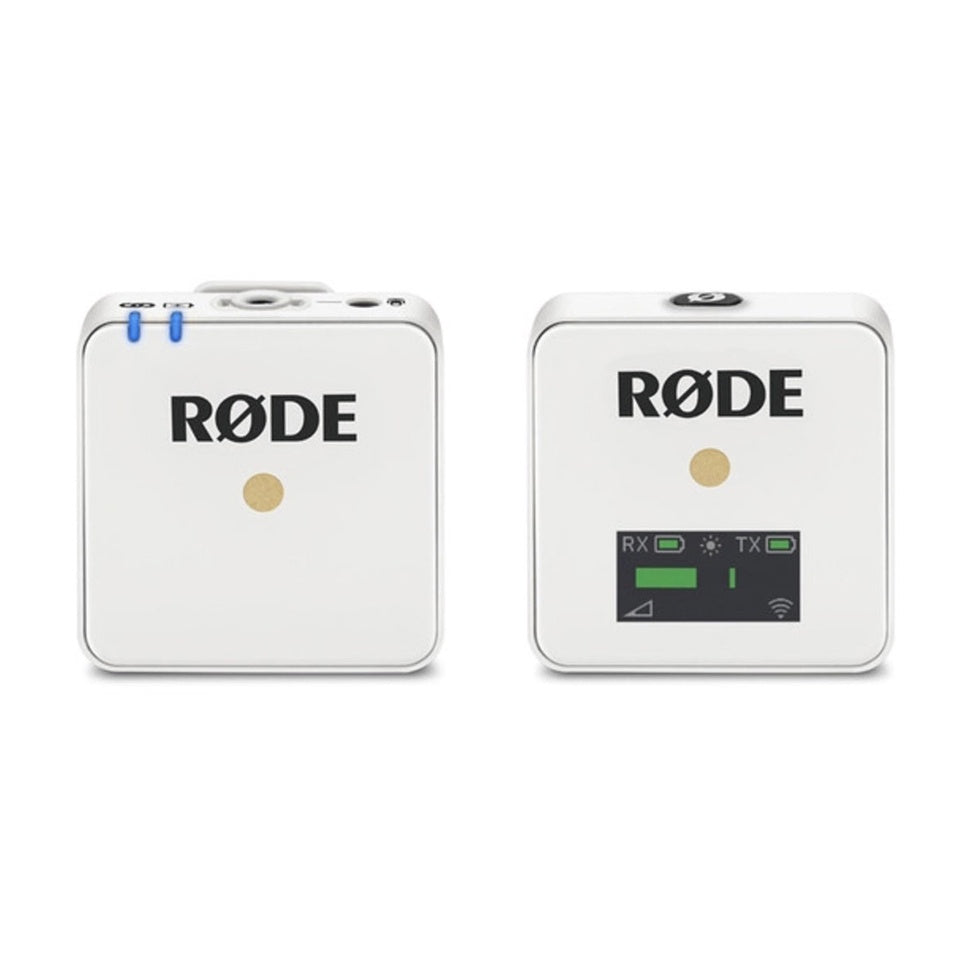 ไมค์ไร้สาย RODE Wireless GO Compact Wireless Microphone System (White) ไมโครโฟนไร้สายที่มีขนาดกะทัดรัด