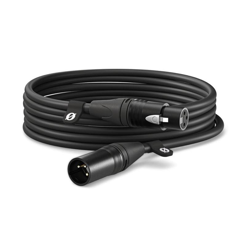 สาย XLR RODE XLR Premium Cable สีดำ ยาว 3 เมตร