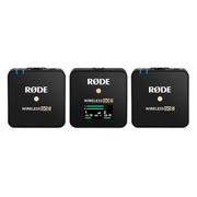 ไมค์ไร้สาย RODE Wireless GO II Dual Wireless Microphone System มาพร้อม 2 ตัวส่ง (มีไมค์ในตัว) + 1 ตัวรับ