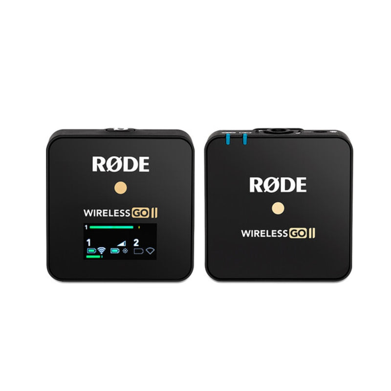 RODE Wireless GO II Single wireless microphone system, built-in soundcard, connects via USB-C