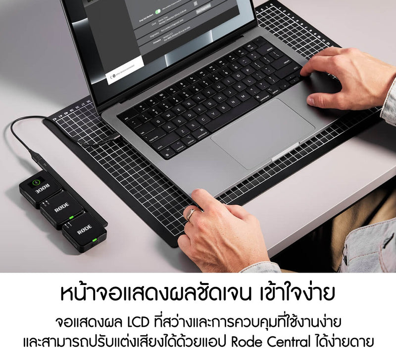 ไมค์ไร้สาย Wireless GO III Wireless Microphone System เกลียวล็อคบนช่องเสียบ 3.5 บนตัว TX