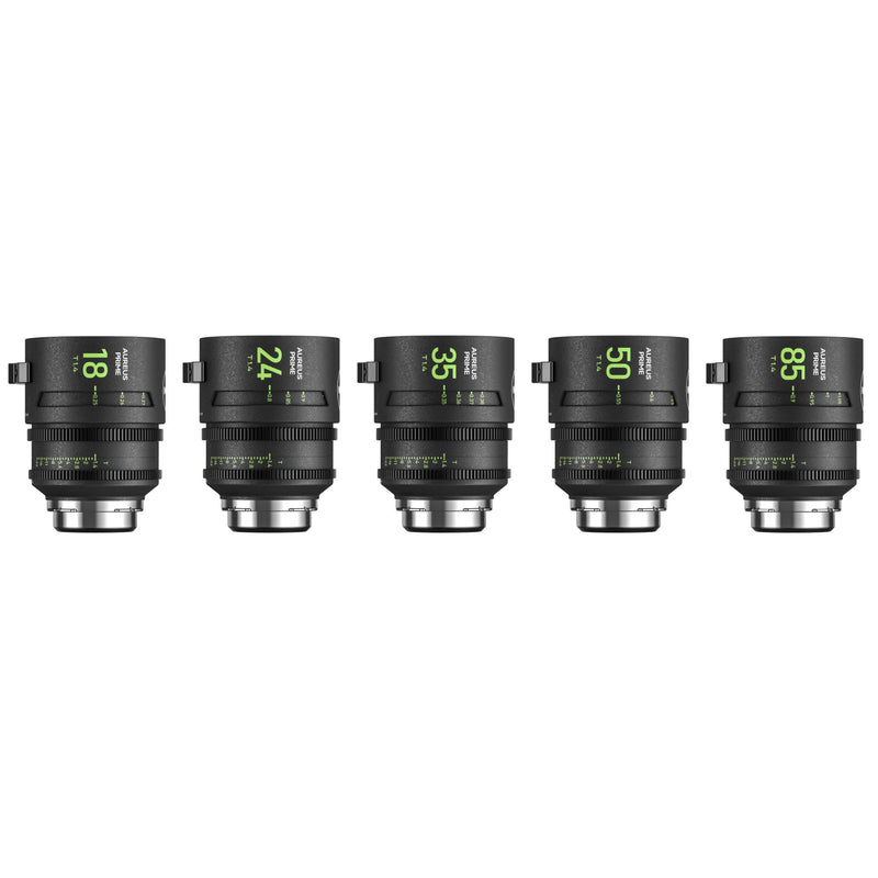 ชุดเลนส์ NiSi Aureus 5-Lens Set T1.4 ทุกตัว