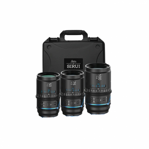 SIRUI Astra 50-75-100mm T1.8 Anamorphic 1.33x เลนส์อนามอร์ฟิก Full Frame