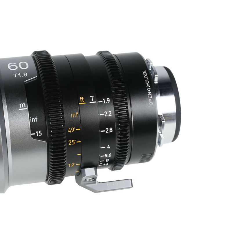 เลนส์ SIRUI IronStar 60mm T1.9 1.5x Anamorphic แมนนวลโฟกัส Full Frame