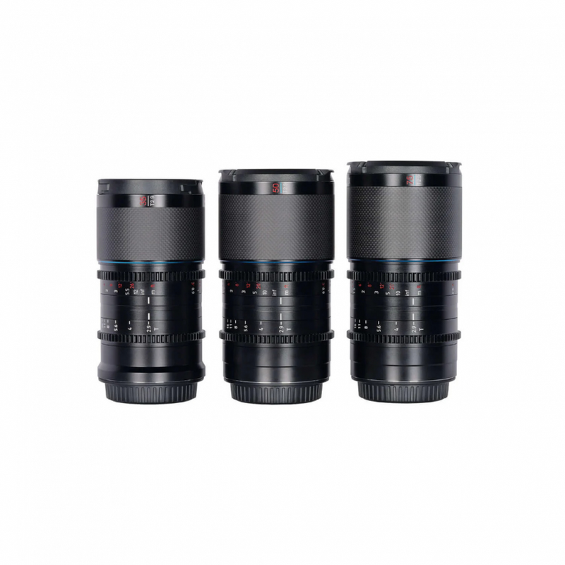 SIRUI Saturn 35-50-75mm T2.9 1.6x Anamorphic เลนส์อนามอร์ฟิก Full Frame
