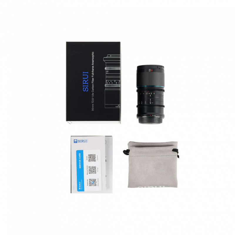 เลนส์ SIRUI Saturn 50mm T2.9 1.6x Anamorphic สี Neutral Flare