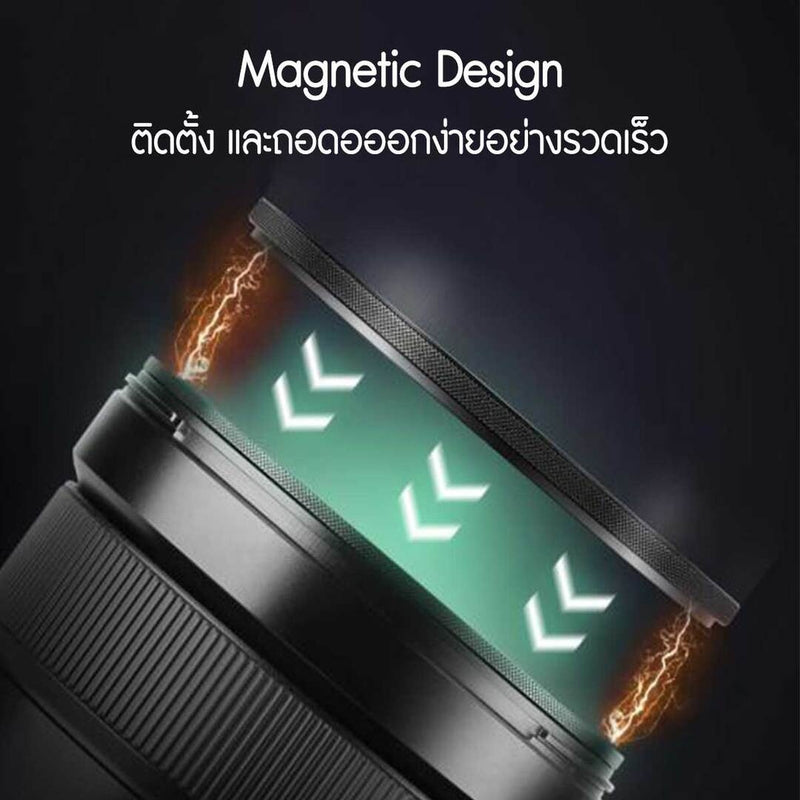 49-82mm Nano-X Magnetic 1/8 Black Mist D K&F ฟิลเตอร์