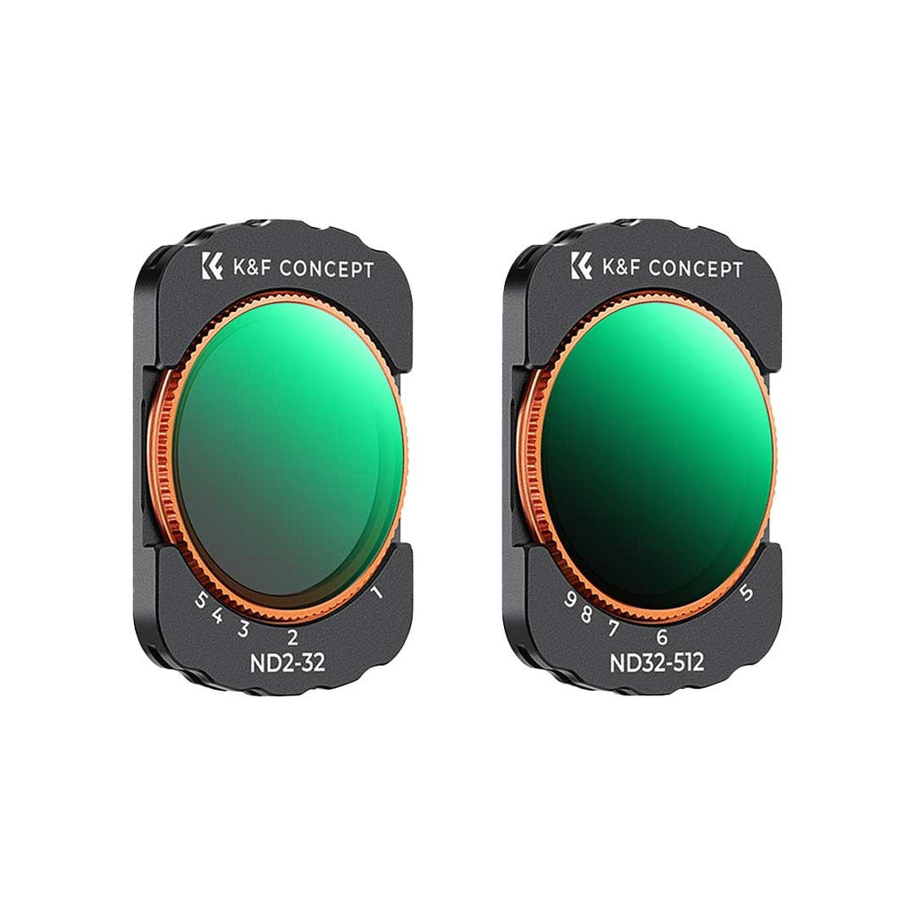 K&F Nano-X Osmo Pocket 3 Magnetic Variable ND Filter ND2-ND32 (1-5 Stop) + ND32-ND512 (5-9 Stop) Lens Filter K&F Concept