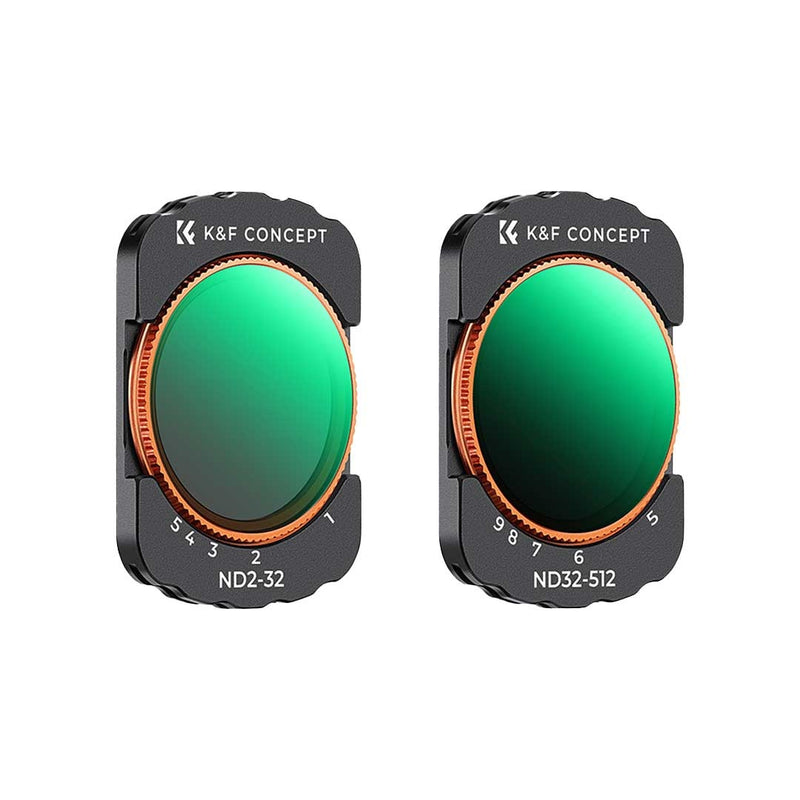 K&F Nano-X Osmo Pocket 3 Magnetic Variable ND Filter ND2-ND32 (1-5 Stop) + ND32-ND512 (5-9 Stop) Lens Filter K&F Concept