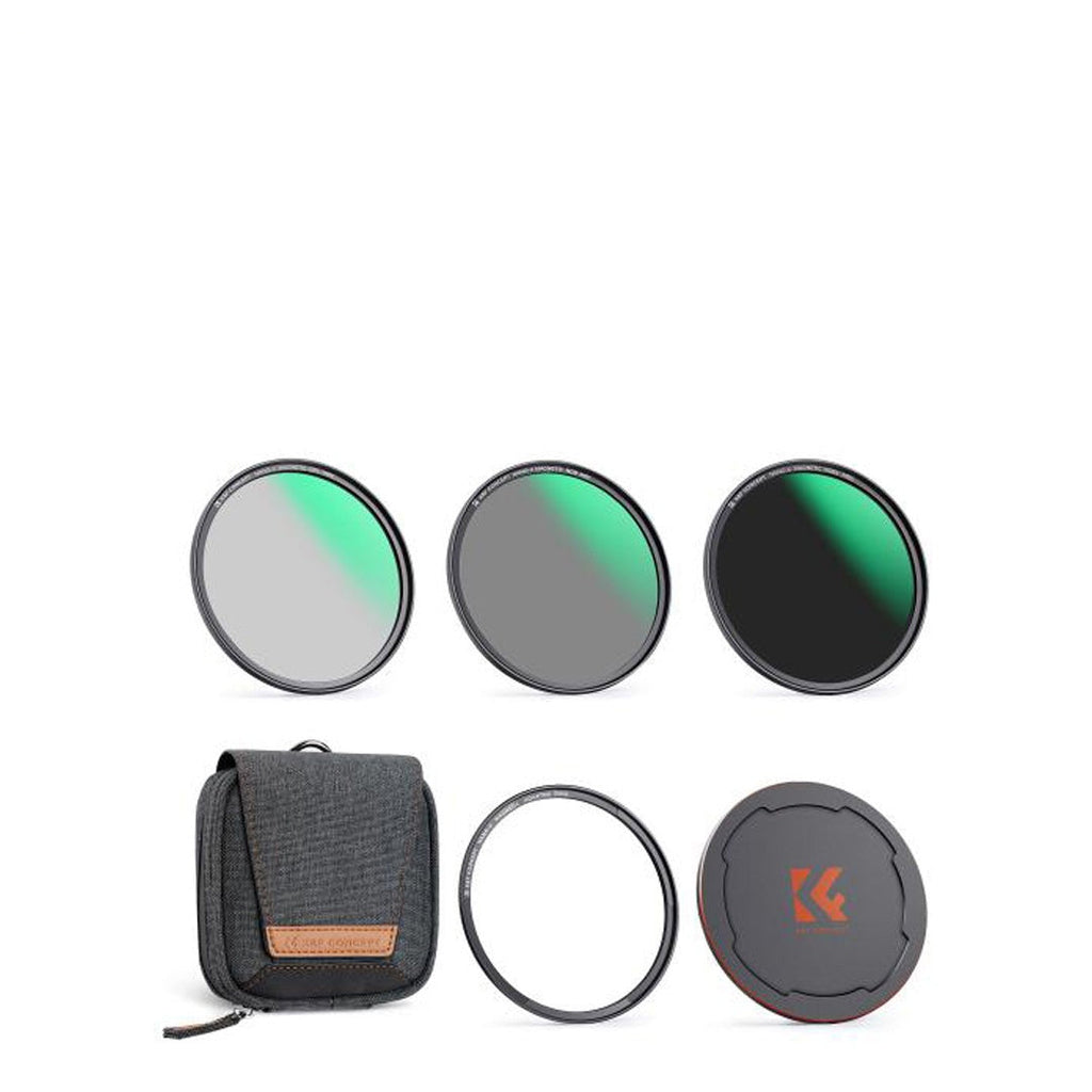 K&F Nano-X CPL + ND8 + ND64 + Adapter Ring + Len Cap Magnetic Lens Filter Kit Lens Filter K&F Concept
