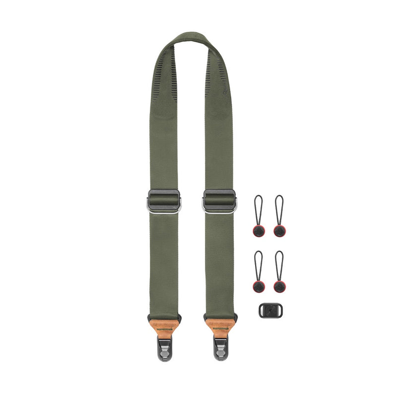 Peak Design Slide Camera Strap (Sage) · Sling / Neck / Shoulder · Anchor Link · 99-145 cm