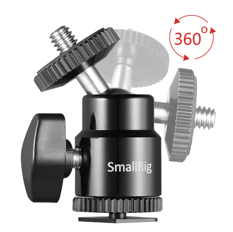 SmallRig 1/4" Camera Hot shoe Mount วัสดุแข็งแรงทนทาน