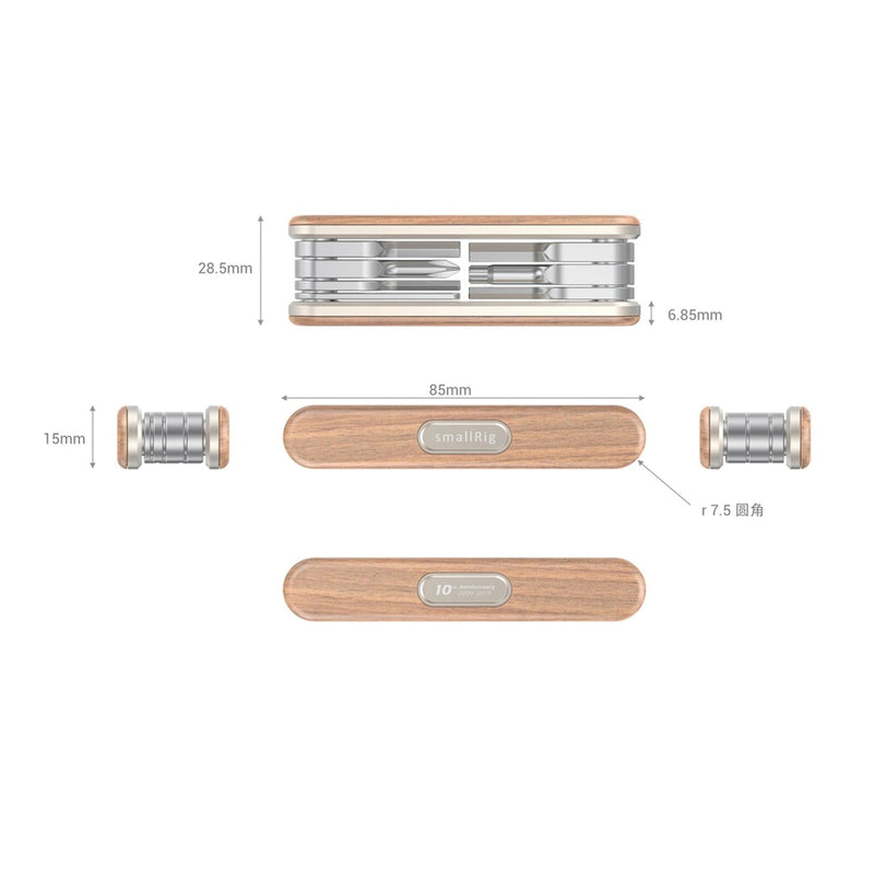 SmallRig 10-Year Anniversary Edition Folding Screwdriver สำหรับงานวิดีโอมืออาชีพ