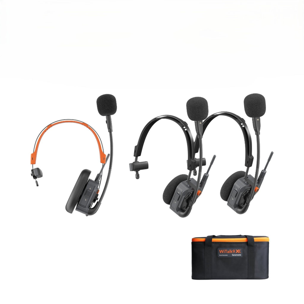 อินเตอร์คอมไร้สาย หูฟังข้างเดียว Saramonic WiTalk9X Single-Ear Full-Duplex ระยะ 400 เมตร