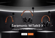 อินเตอร์คอมไร้สาย Saramonic WiTalk9X ชุด 3 5 9 คน