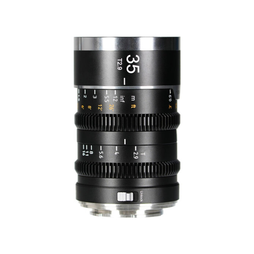 เลนส์ Anamorphic ฟูลเฟรม SIRUI Saturn V2 35mm T2.9 1.6x สลับแนวนอนแนวตั้งได้