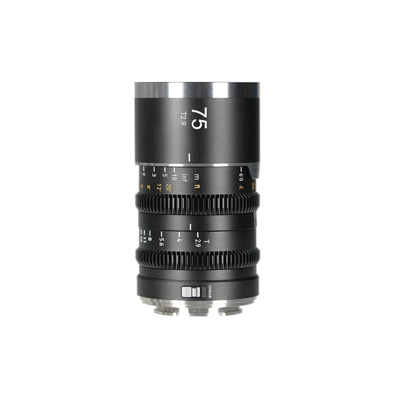 เลนส์ Anamorphic ฟูลเฟรม SIRUI Saturn V2 75mm T2.9 1.6x สลับแนวนอนแนวตั้งได้