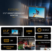 จอมอนิเตอร์ SEETEC P173 PRO 3D LUT นำเข้าได้ 32 ไฟล์