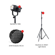 Nanlite FS-150 Live Double Set, 26,380 lux at 1 m