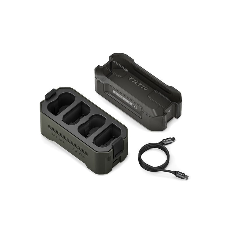 Tilta Portable Charging Station 4-Channel USB-C PD 4 — EN-EL15 (Green)