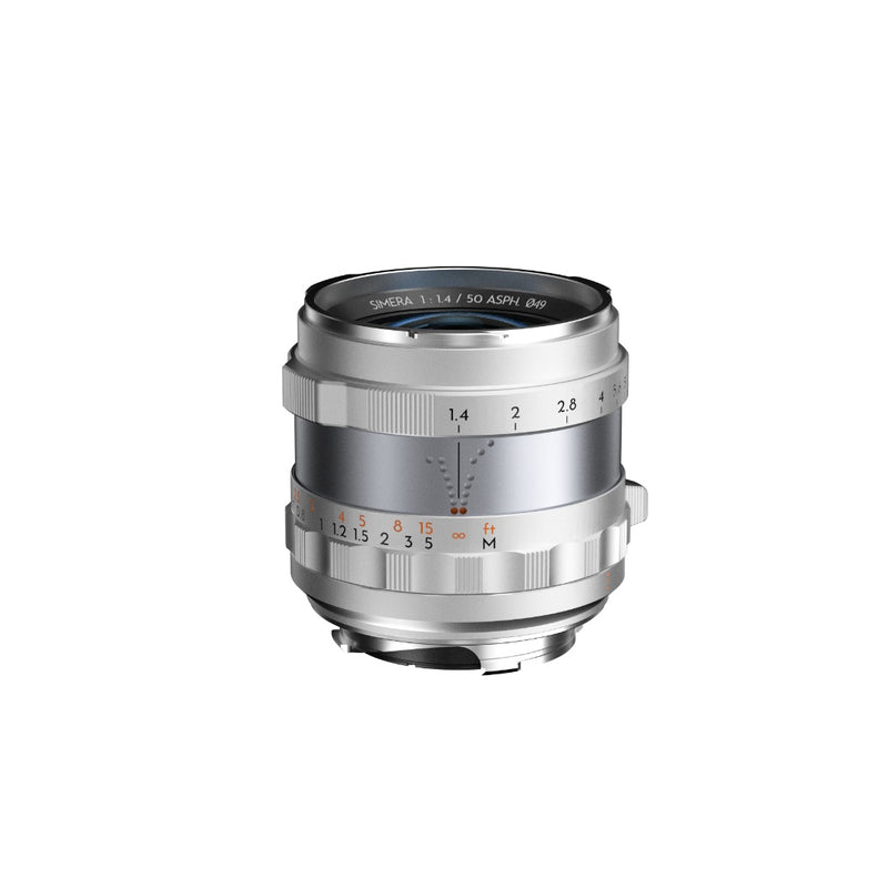 เลนส์ Thypoch Simera 50mm F1.4 ASPH Full Frame Manual มุมมองด้านหน้า