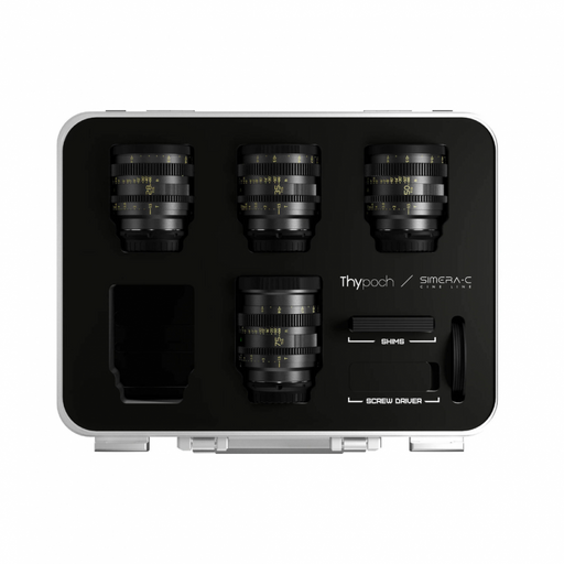 Thypoch Simera-C 4 Lens Kit 28mm 35mm 50mm 75mm Sony E Mount