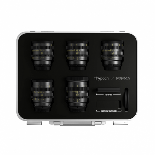 Thypoch Simera-C 5 Lens Kit 21mm 28mm 35mm 50mm 75mm Sony E Mount