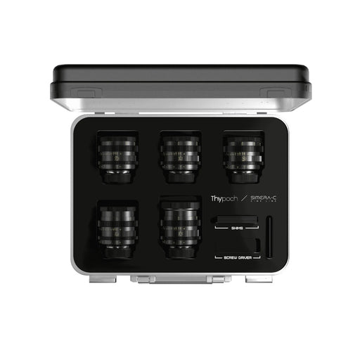 Thypoch Simera-C 21+28+35+50+75mm T1.5 Full Frame Cine 5-Lens Kit for Leica M