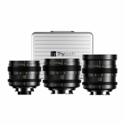 Thypoch Simera-C T1.5 Cine 3-Lens Kit 35mm 50mm 75mm Hard Case Sony E Leica M Mount