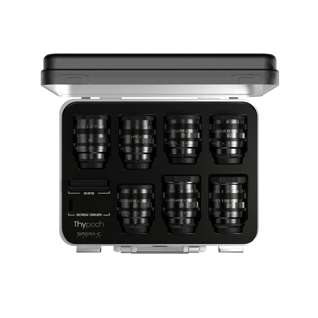 Thypoch Simera-C 16/21/28/35/50/75/100mm 7-Lens Kit T1.5-1.9 – product image 1