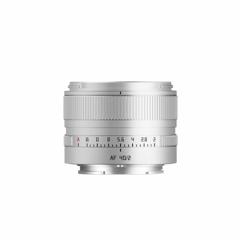 TTArtisan AF 40mm F2 Prime วงแหวนโฟกัสและรูรับแสง