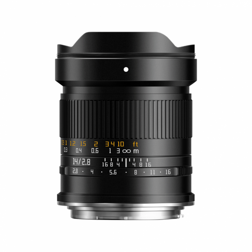 TTArtisan 14mm F2.8 ASPH Full Frame Near Zero Distortion Ultra-Wide Manual Focus Lens Sony E Nikon Z Canon RF Leica L Mount
