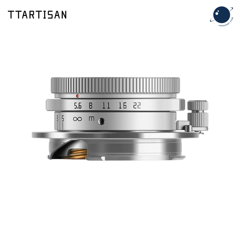 TTArtisan 28mm F5.6 Leica M Mount Wide Angle — Titanium