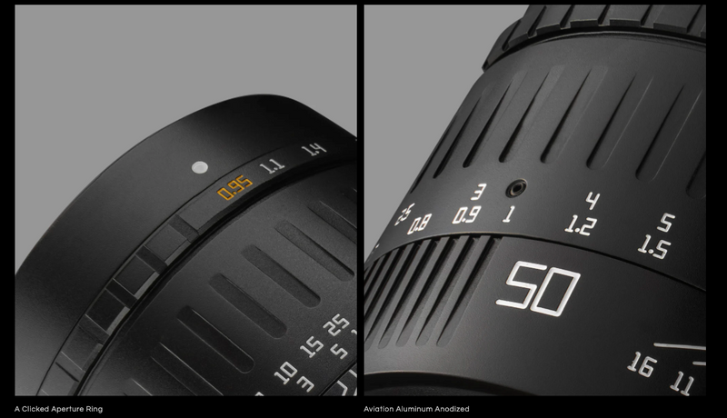 TTArtisan 50mm F0.95 บอดี้โลหะ