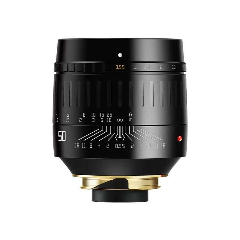 TTArtisan 50mm F0.95 Full Frame Manual Focus Lens Leica M Mount Black
