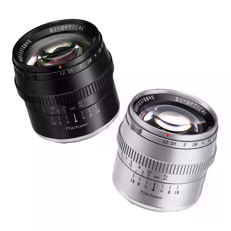 TTArtisan 50mm F1.2 เมาท์ Sony E / Nikon Z / Canon RF / Leica L