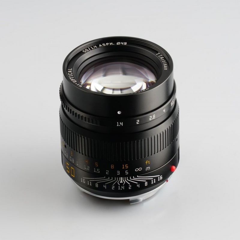 TTArtisan 50mm F1.4 รายละเอียดงานประกอบ