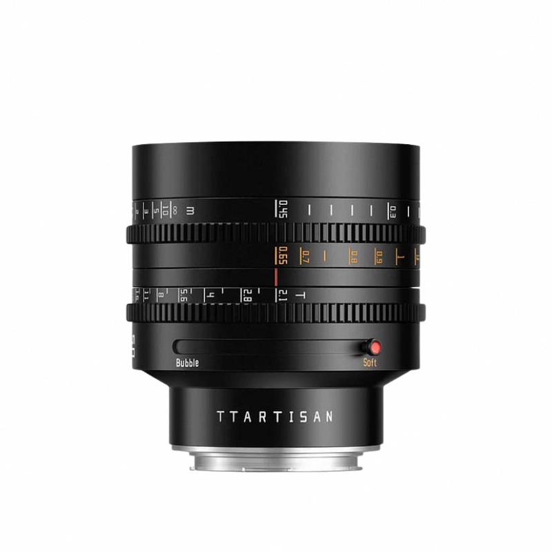 TTArtisan 50mm T2.1 Dual Bokeh Cine — Canon RF