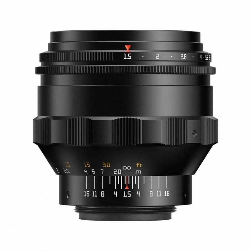 TTArtisan 75mm F1.5 Swirly Bokeh รายละเอียดงานประกอบ