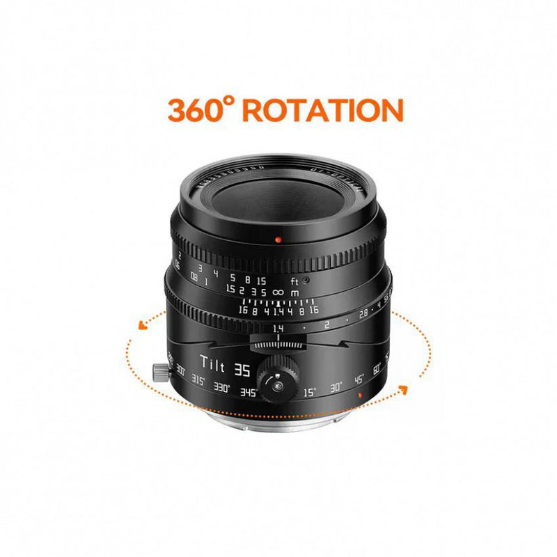 TTArtisan 35mm F1.4 Tilt — Nikon Z