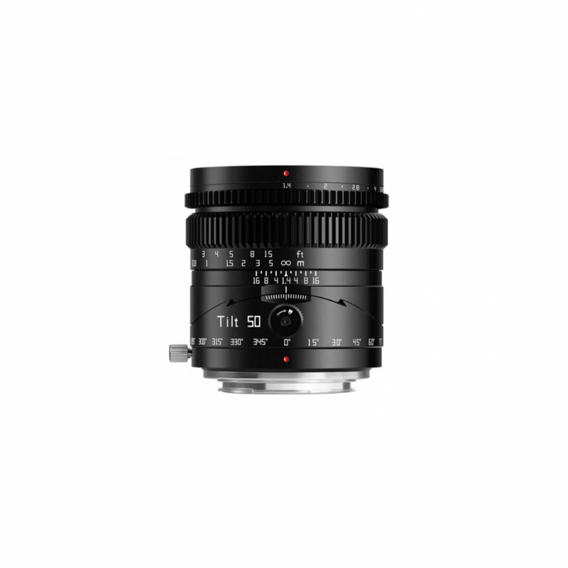 TTArtisan 50mm F1.4 Tilt Full Frame Manual Focus Lens Sony E Leica L Canon RF Nikon Z MFT Mount