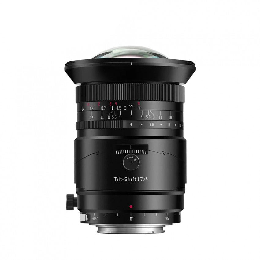 TTArtisan 17mm F4 ASPH Tilt-Shift Manual Focus Lens Sony E Nikon Z Canon RF Leica L Fuji GFX Mount
