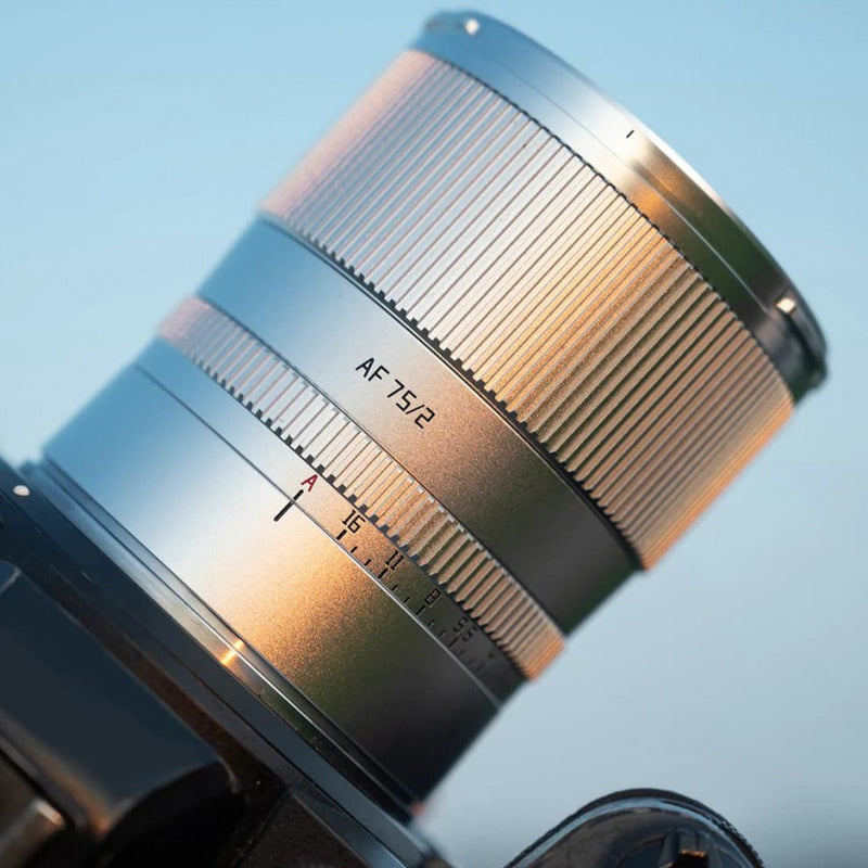 TTArtisan AF 75mm F2 — Silver