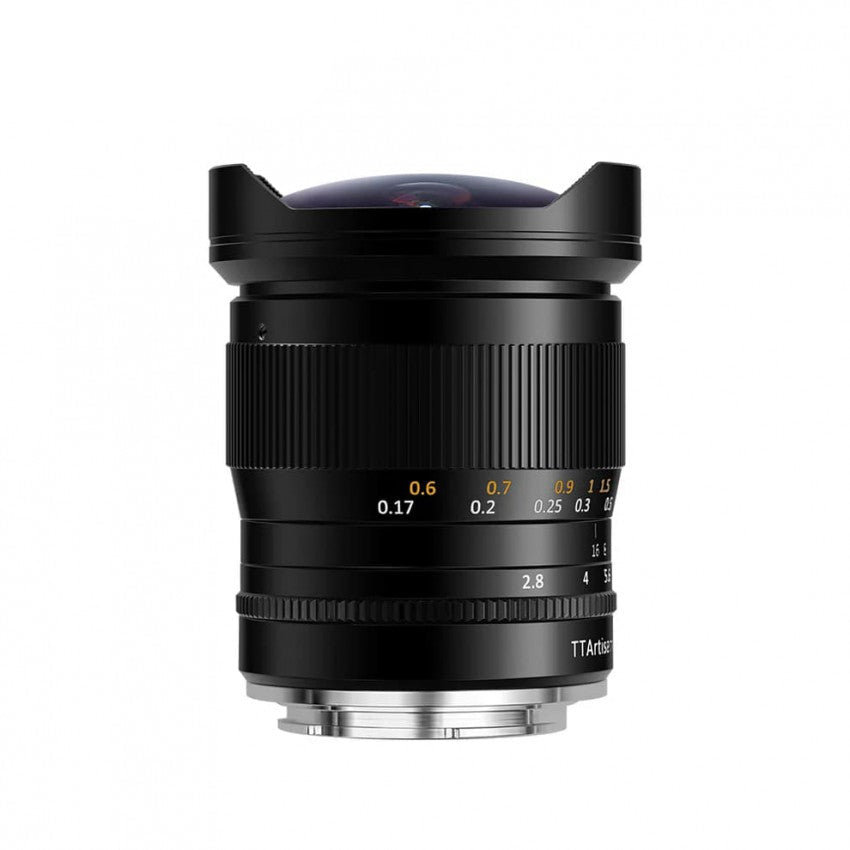 TTArtisan 11mm F2.8 Full Frame Fisheye Manual Focus Lens Sony E Nikon Z Canon RF Leica L Nikon F Canon EF Mount