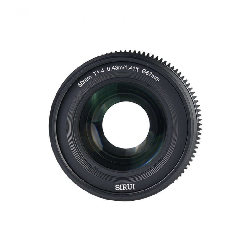 เลนส์ SIRUI Vision Prime 50mm T1.4 รองรับ Sony E / Nikon Z / Canon RF