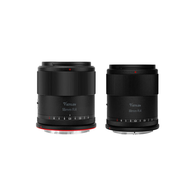 Vistilen NEO 33mm 55mm F1.4 AF APS-C Prime สำหรับ Canon EOS R7 R10 R50 ออโต้โฟกัส Vistilen